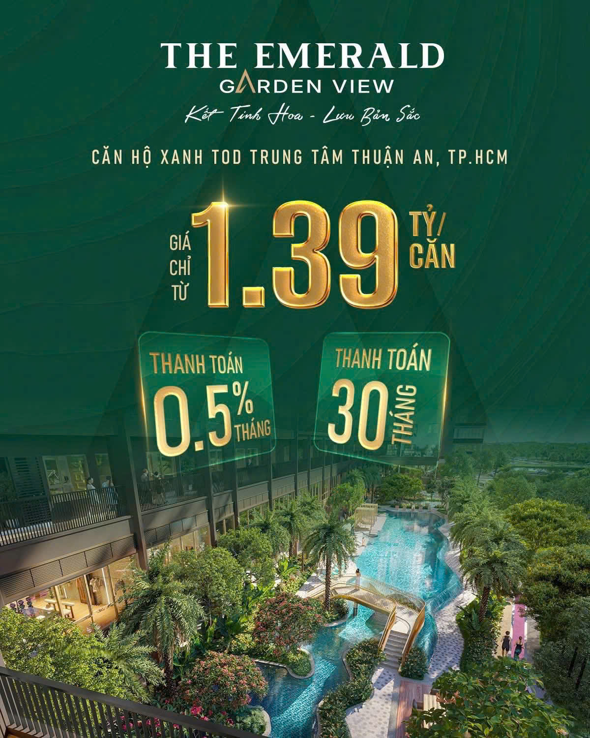 The Emerald Garden View