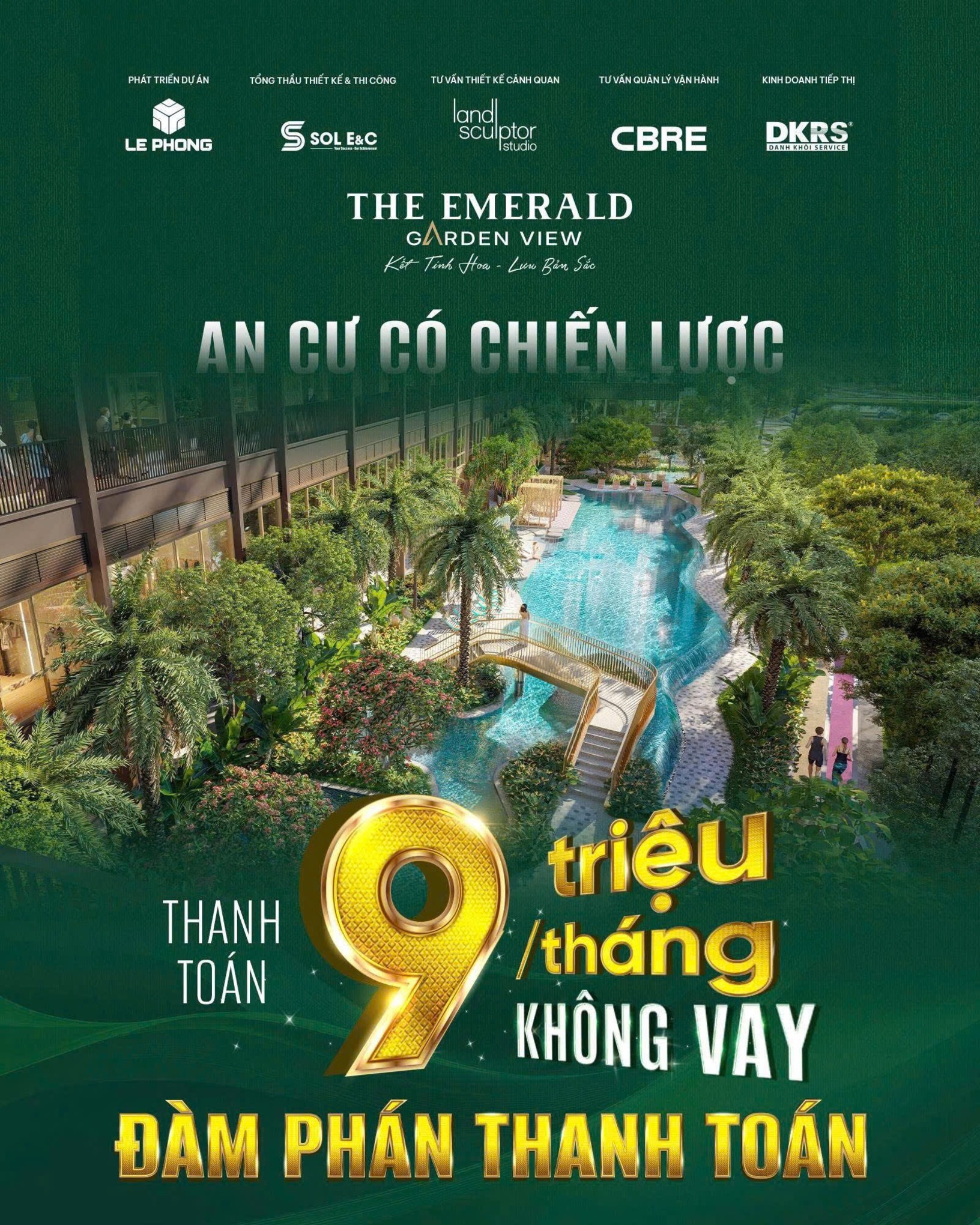 The Emerald Garden View