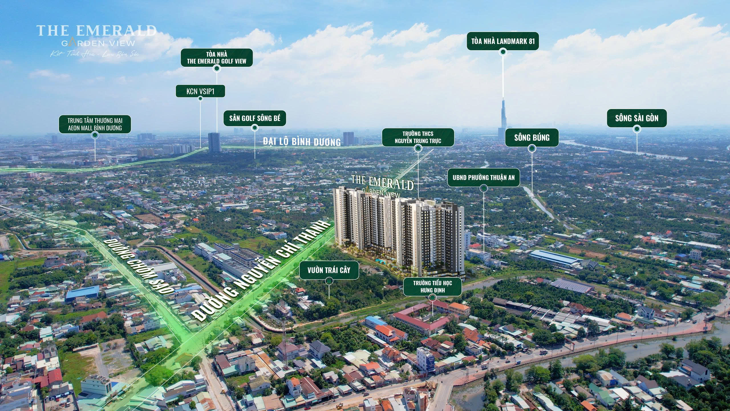 The Emerald Garden View